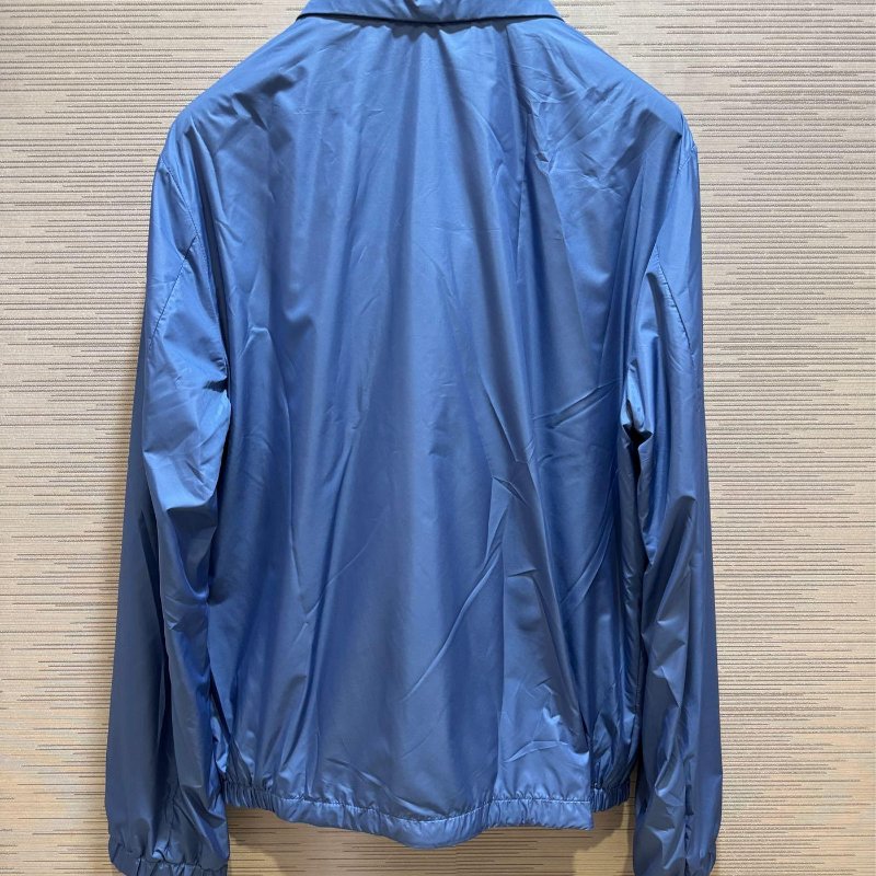 💎Han's house精品服飾💎 moncler 防水 尼龍 風衣 連帽 外套 藍 現貨 青年款 =男成人XS~M 原價21500-2