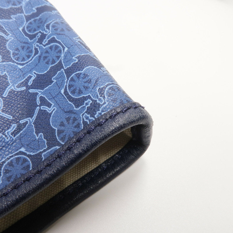 CELINE 塗層帆布Tote Bag銀扣手挽袋-15