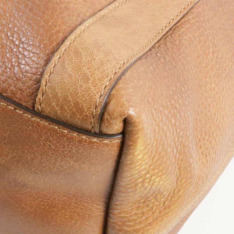 GUCCI 牛皮皮革2way Shoulder Bag銀扣手挽肩背兩用袋-15