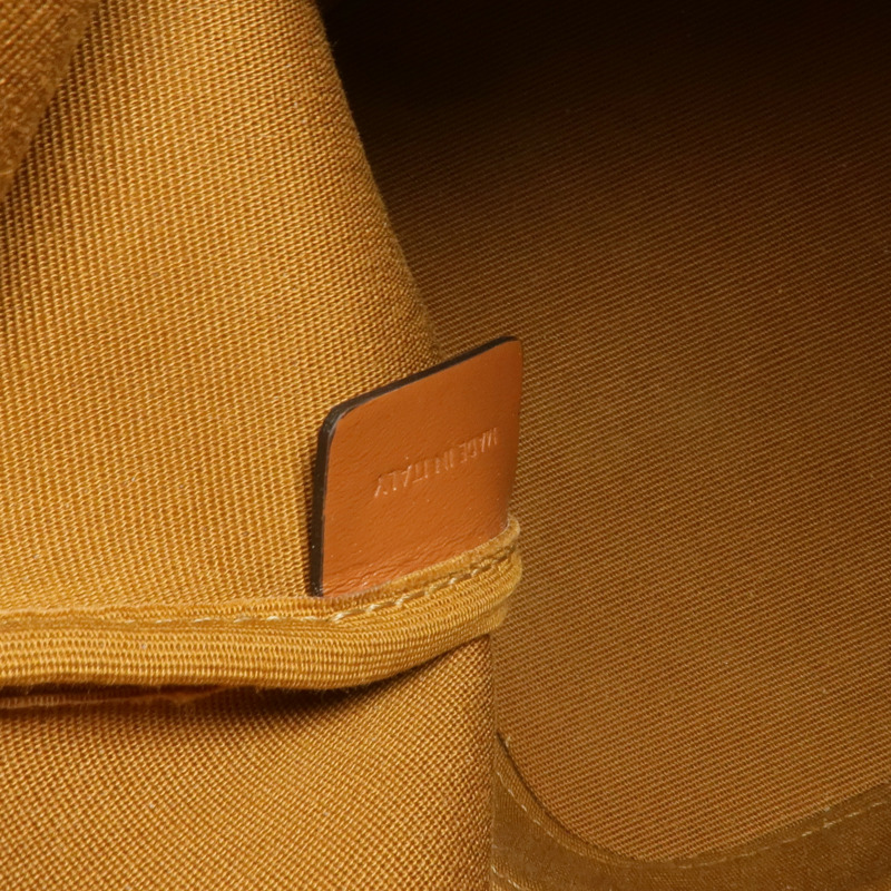 CELINE 塗層帆布Triomphe Bucket金扣肩背袋-7