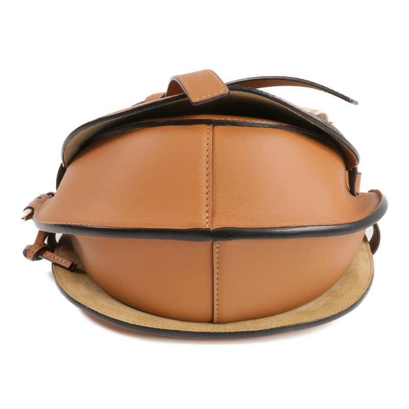 LOEWE 牛皮皮革Gate Small金扣肩背袋-3