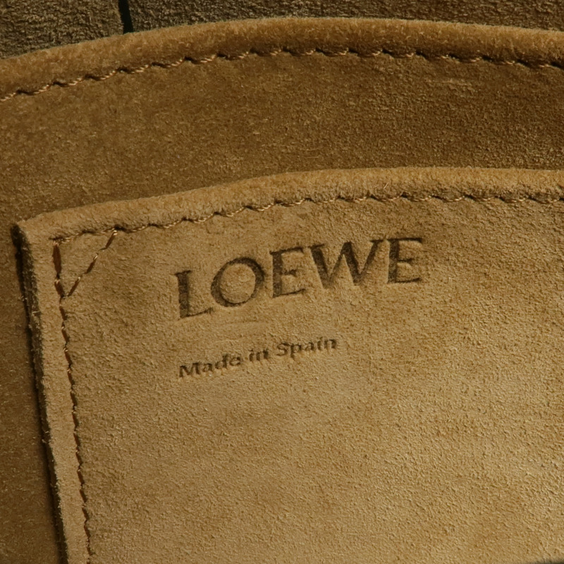 LOEWE 牛皮皮革Gate Small金扣肩背袋-5