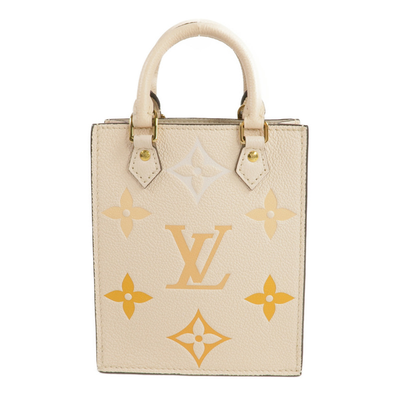 LOUIS VUITTON Monogram Empreinte Petit Sack Plat金扣手挽肩背兩用袋-2