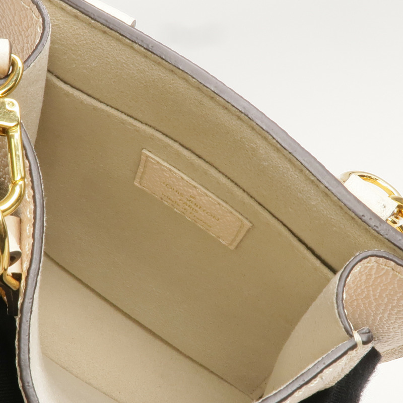 LOUIS VUITTON Monogram Empreinte Petit Sack Plat金扣手挽肩背兩用袋-3