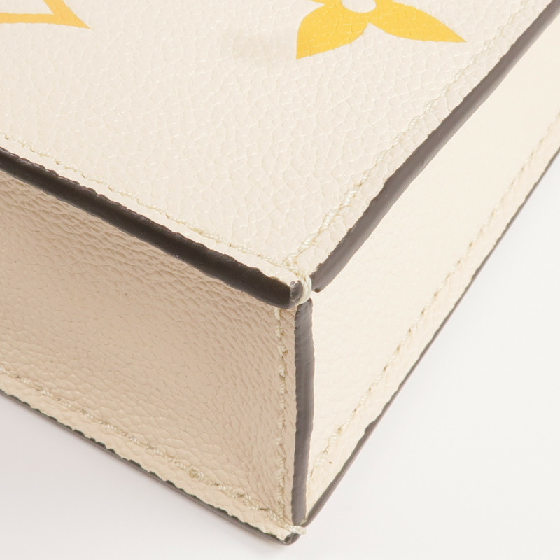 LOUIS VUITTON Monogram Empreinte Petit Sack Plat金扣手挽肩背兩用袋-8