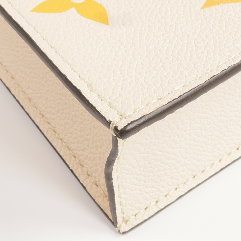 LOUIS VUITTON Monogram Empreinte Petit Sack Plat金扣手挽肩背兩用袋-9