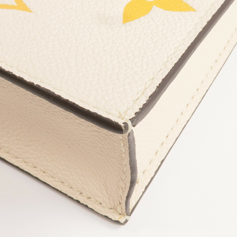 LOUIS VUITTON Monogram Empreinte Petit Sack Plat金扣手挽肩背兩用袋-10