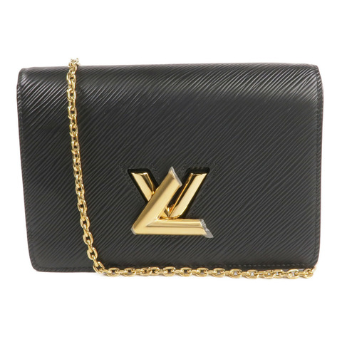 LOUIS VUITTON Epi Twist Shoulder Bag金扣鏈帶肩背袋