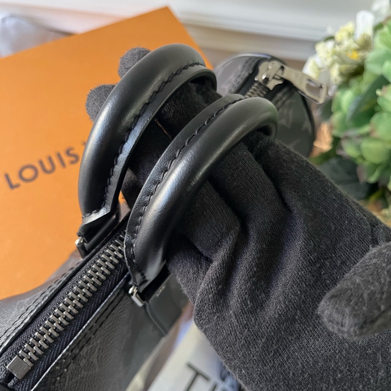City Keepall XS 迷你波士頓包(黑灰色)-4