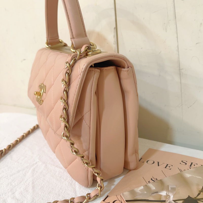 ෆ Chanel Trendy Cc裸粉色🩰-6