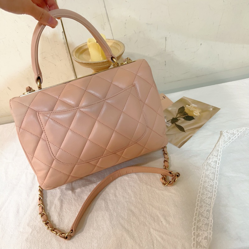 ෆ Chanel Trendy Cc裸粉色🩰-10