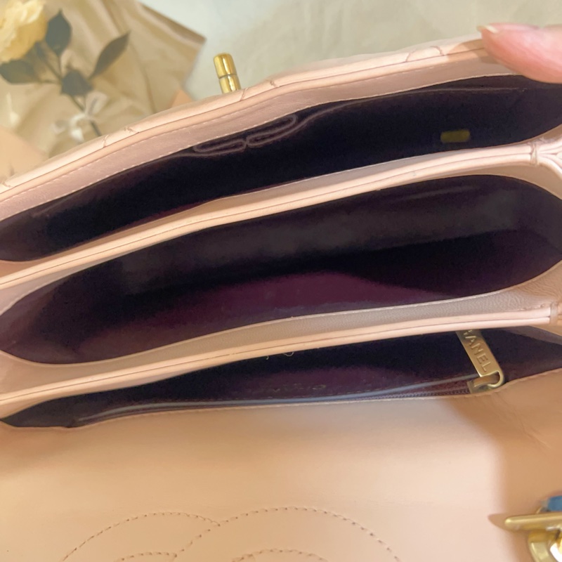 ෆ Chanel Trendy Cc裸粉色🩰-13