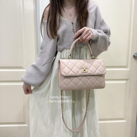 ෆ Chanel Trendy Cc裸粉色🩰