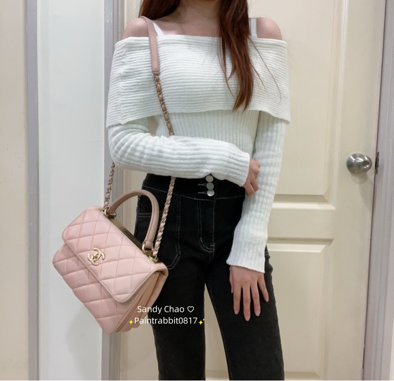 ෆ Chanel Trendy Cc裸粉色🩰-2