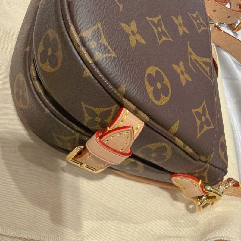 LV 路易威登雙子星⭐️SaumurBB郵差包小豬包/兩用包⭐️芯片款-11