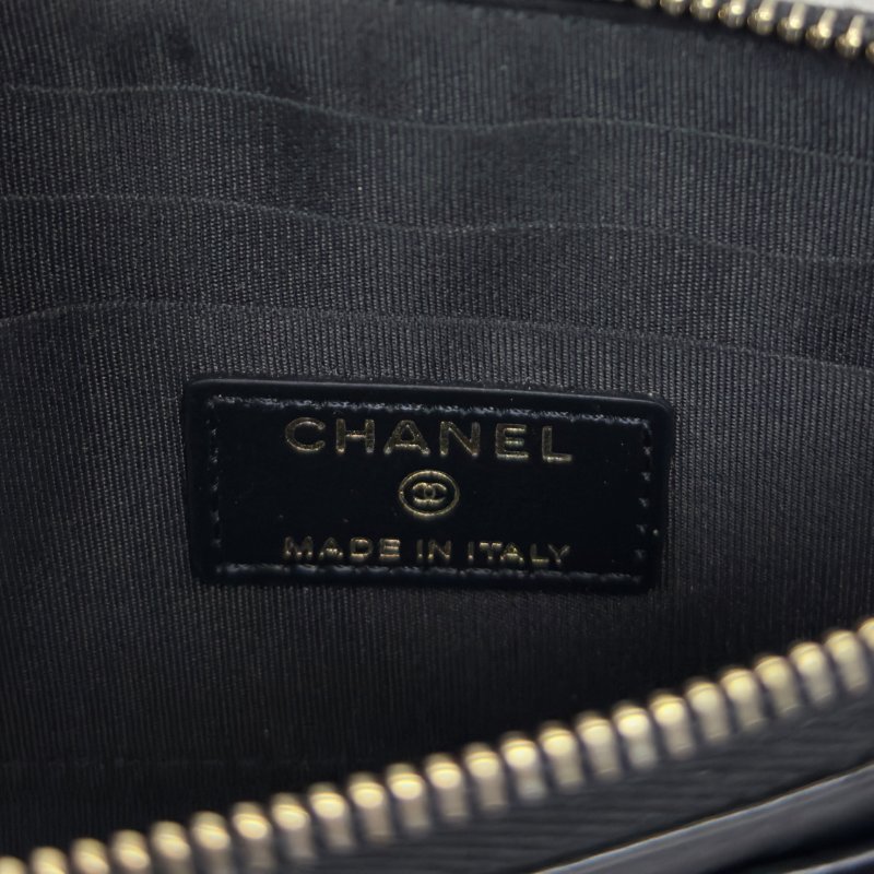CHANEL *罕有紋路* CC 長銀包-16