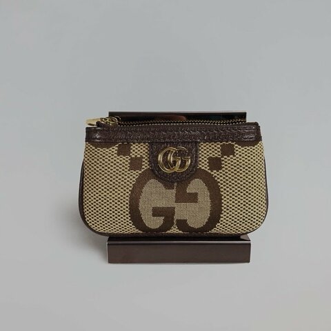 GUCCI 671722  帆布JUMBO零錢包