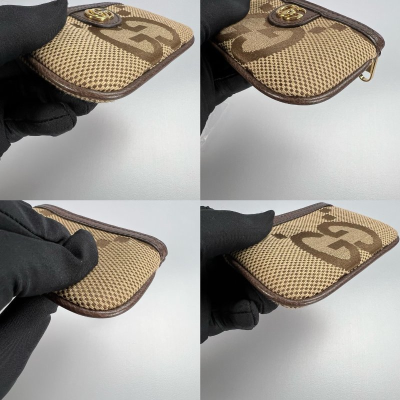 GUCCI 671722 帆布JUMBO零錢包-8
