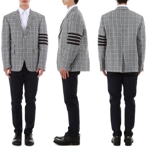💎Han's house精品服飾💎Thom Browne TB 4槓 西裝 外套 日本製 原價99300-4