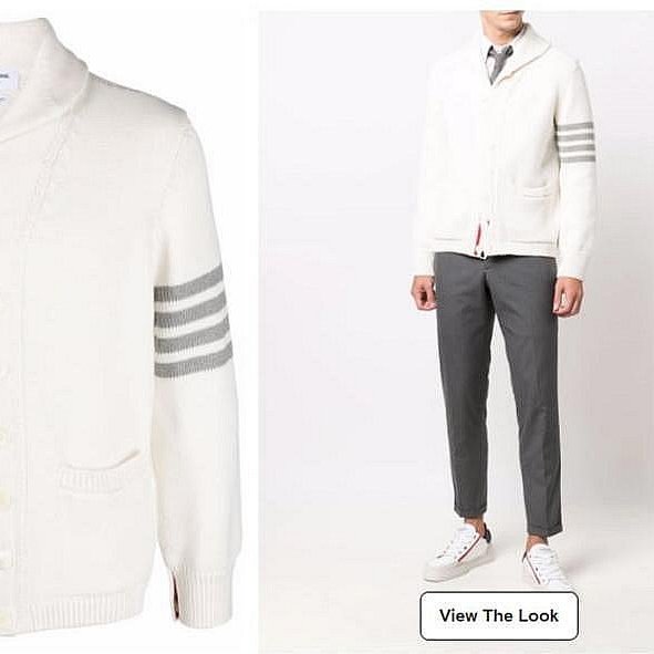 💎Han's house精品服飾💎Thom Browne 針織 開衫 外套 男女共穿 原價41600-8