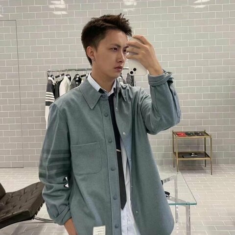 💎Han's house精品服飾💎Thom Browne 法蘭絨 羊毛 外套原價64300