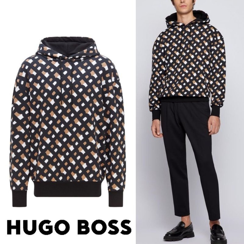 💎Han's house精品服飾💎Boss 連帽 衛衣 廣告主打色  帽T-5