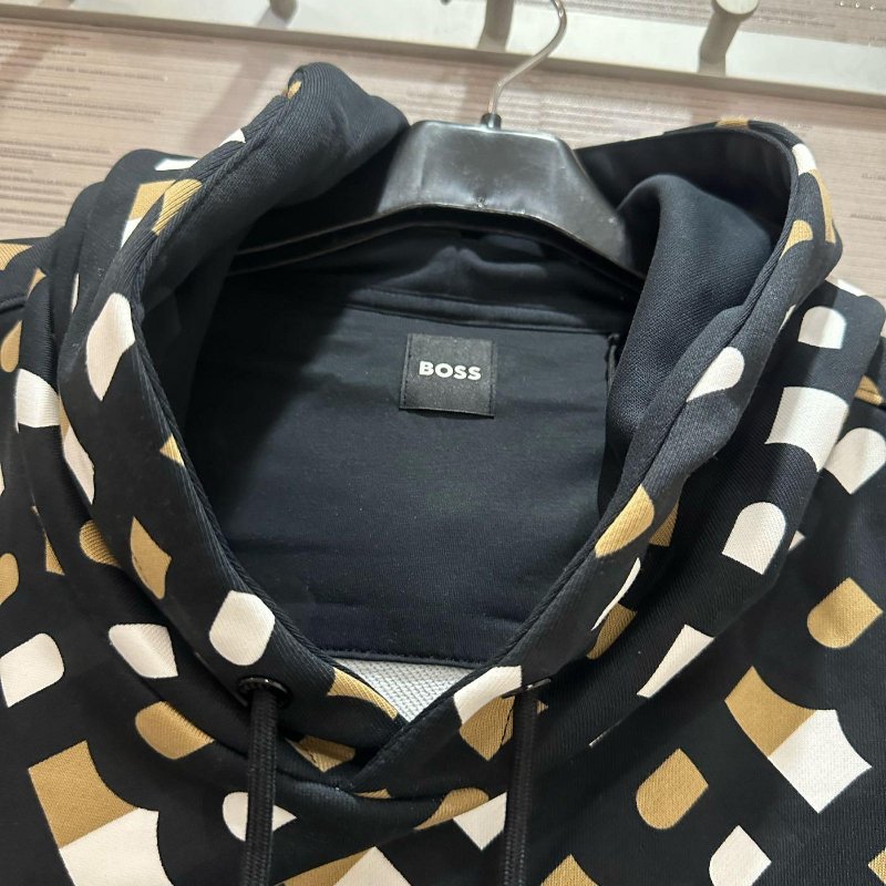 💎Han's house精品服飾💎Boss 連帽 衛衣 廣告主打色  帽T-6