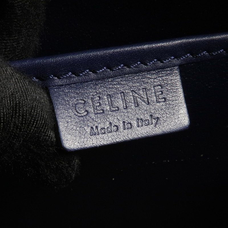 CELINE 牛皮皮革Nano Luggage金扣手挽肩背兩用袋-16