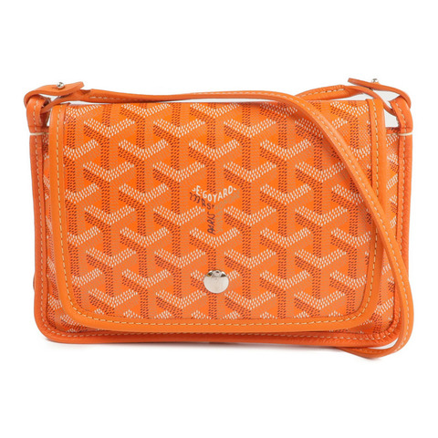 GOYARD 塗層帆布Plumet銀扣肩背袋