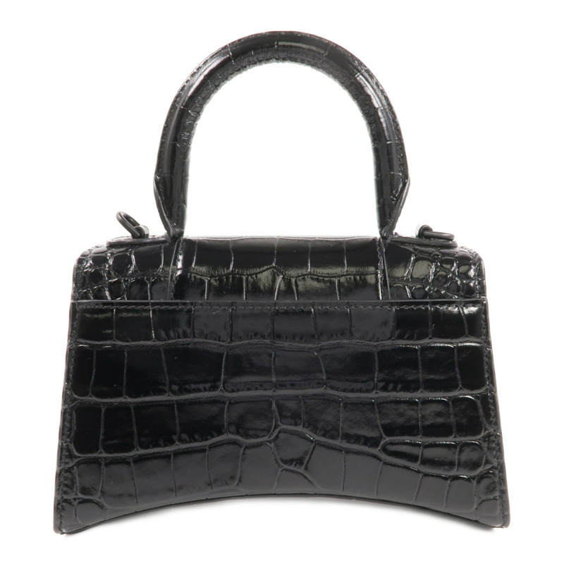 BALENCIAGA 牛皮皮革Hourglass手挽肩背兩用袋-2