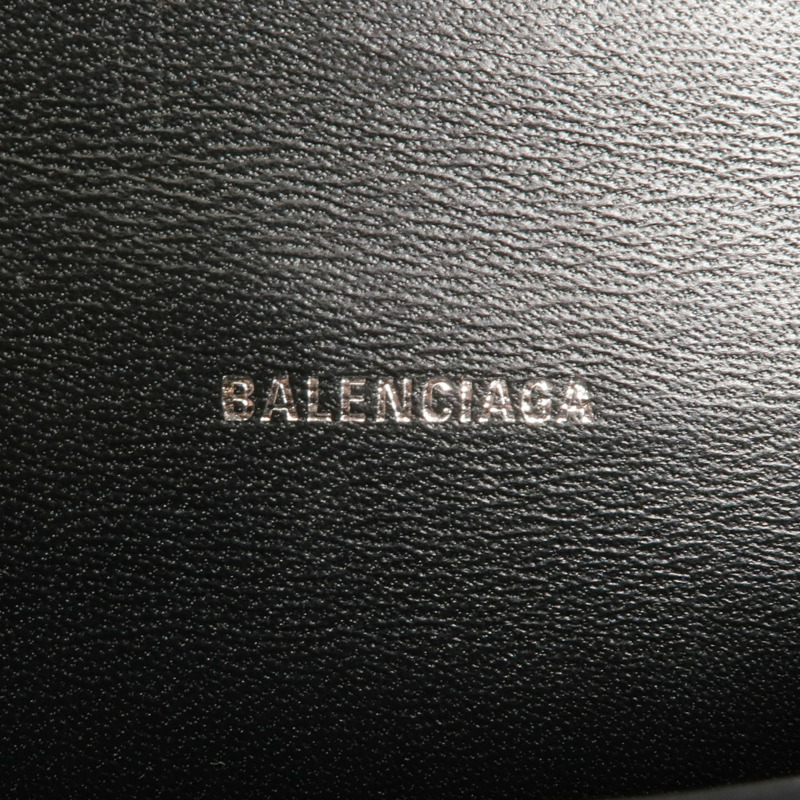 BALENCIAGA 牛皮皮革Hourglass手挽肩背兩用袋-5