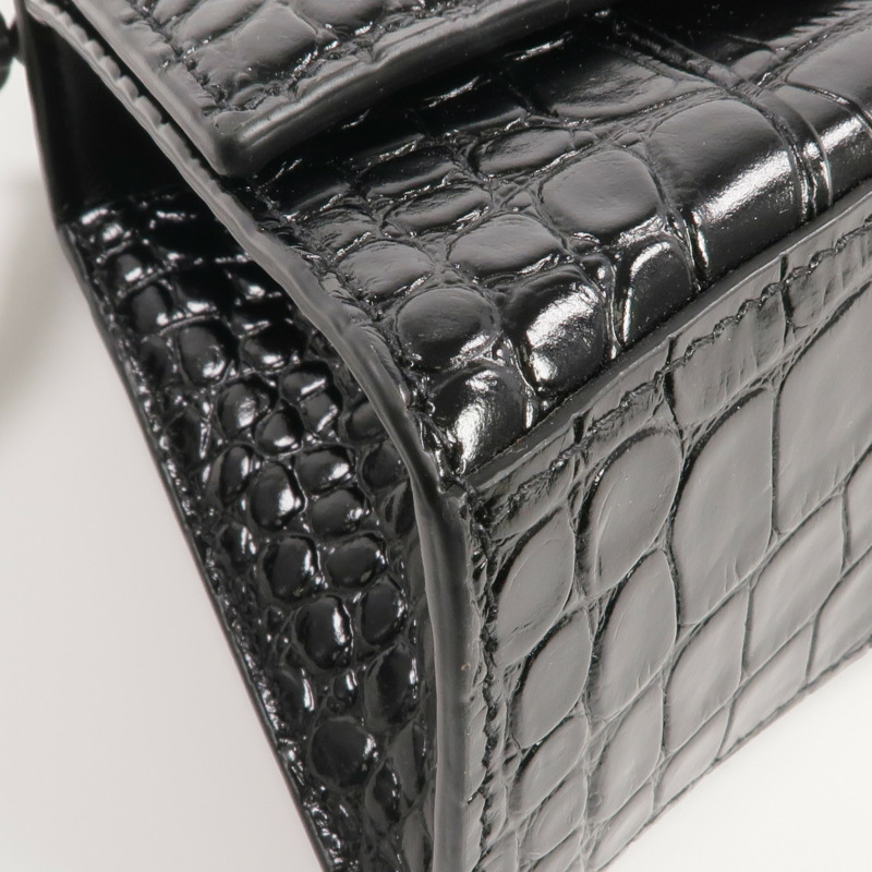 BALENCIAGA 牛皮皮革Hourglass手挽肩背兩用袋-12