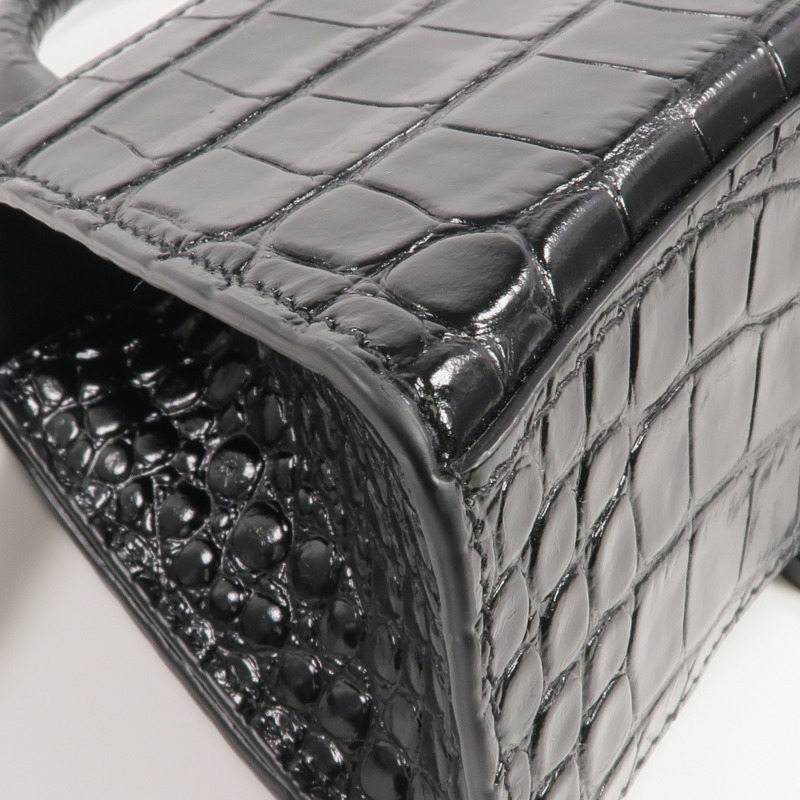 BALENCIAGA 牛皮皮革Hourglass手挽肩背兩用袋-14