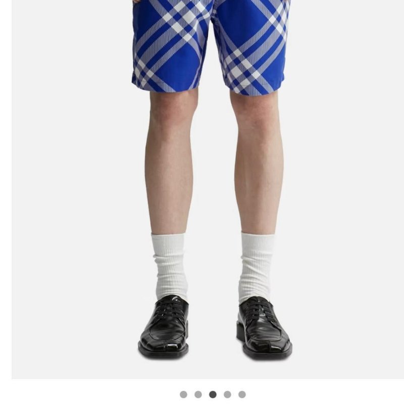 💎Han's house精品服飾💎Burberry 格紋 海灘褲 短褲-1