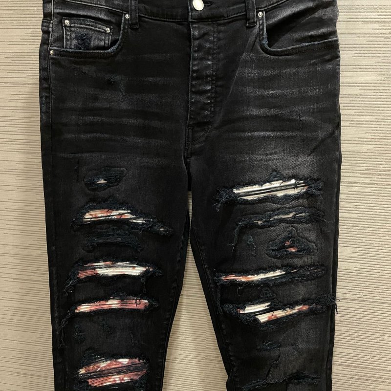 💎Han's house精品服飾💎Amiri 牛仔褲 彈性 美國製 手工 原價46700-3