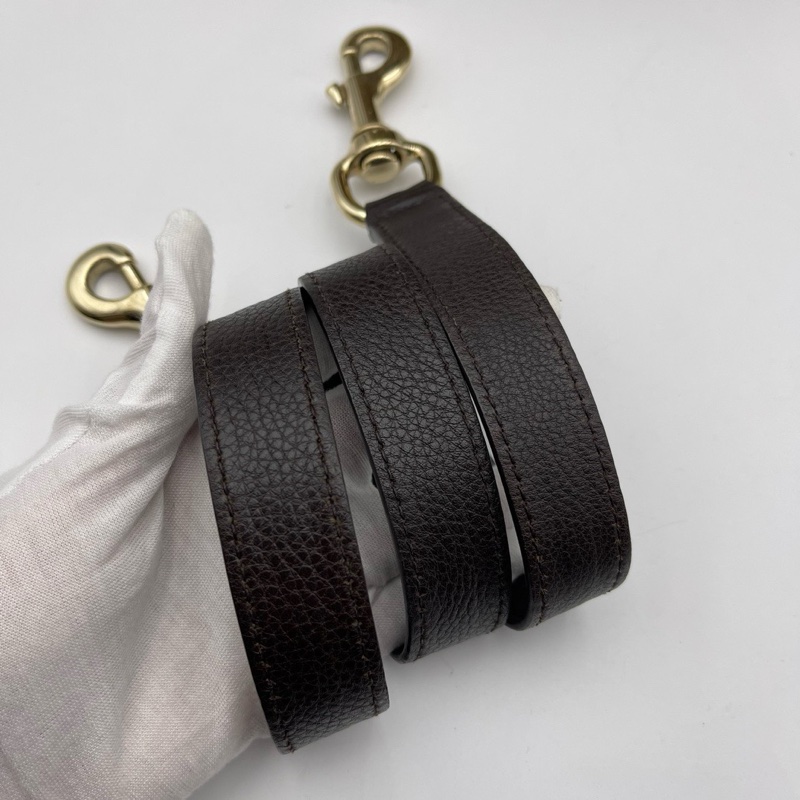 GUCCI Dressage老花牛皮拼帆布单肩斜挎包-7