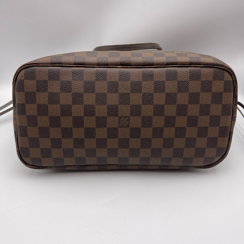 Lv路易威登/Louis Vuitton neverfull中号棋盘格购物袋-5