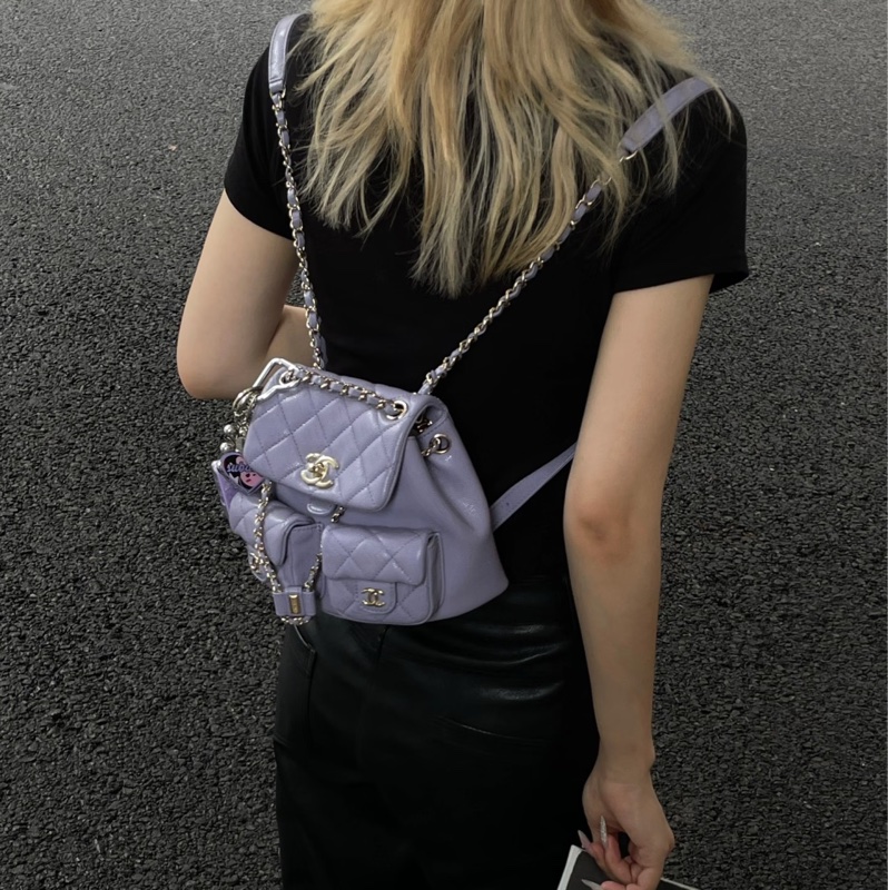 ✨Chanel 閒置新🆕 全套 duma mini晶片款 💜-1