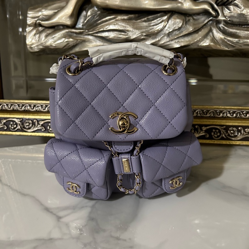 ✨Chanel 閒置新🆕 全套 duma mini晶片款 💜-4