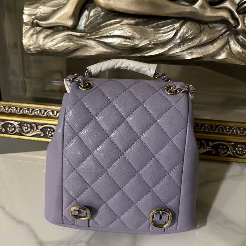 ✨Chanel 閒置新🆕 全套 duma mini晶片款 💜-5