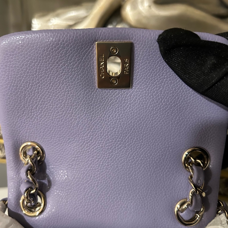 ✨Chanel 閒置新🆕 全套 duma mini晶片款 💜-7