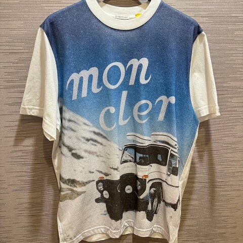 💎Han's house精品服飾💎 moncler 聯名 Mercedes-Benz 賓士 短T 短袖 T恤