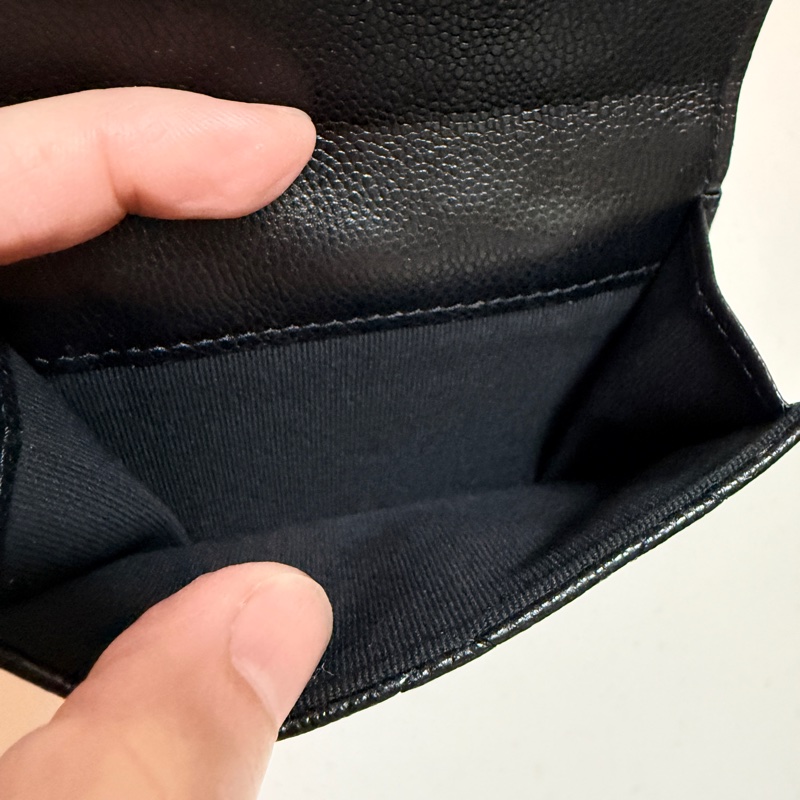 Chanel mini三折牛 近新閒置 淡金扣     年年漲的保值香奈兒 要買要快唷🥳-5