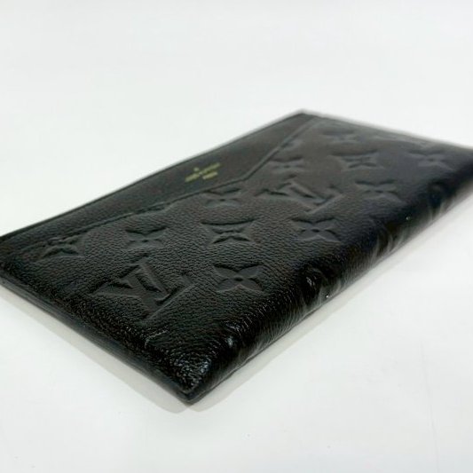 LV黑壓紋Melanie BB拉鍊扁長夾M68712-13