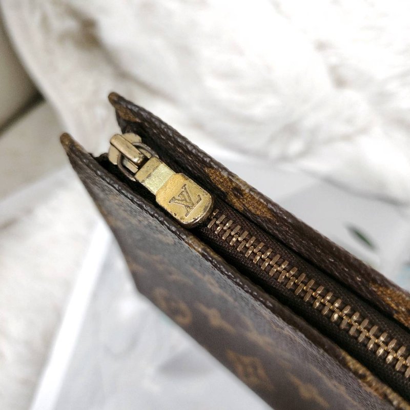 LV 老花鏈條包 (缺鏈條)-3