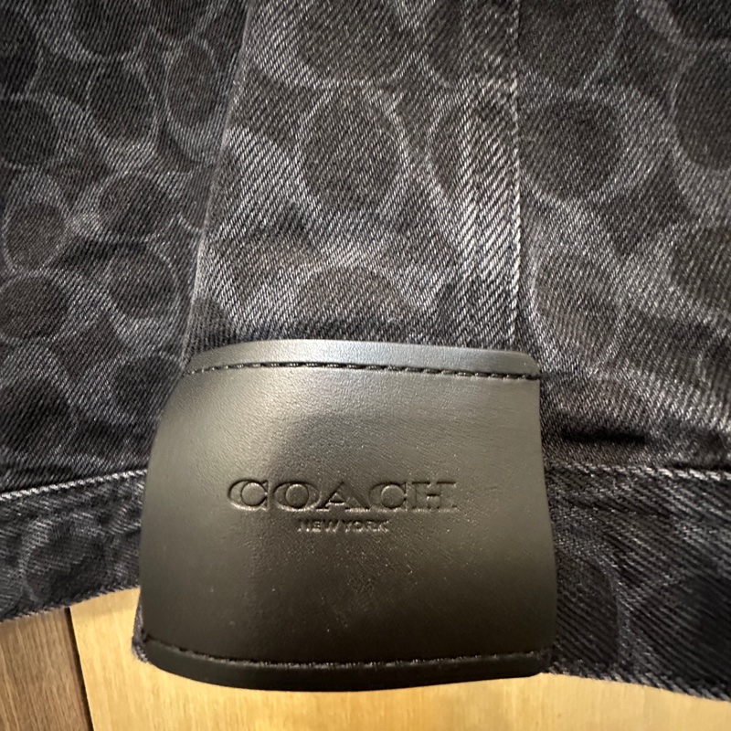 coach 復古牛仔刷色外套-4