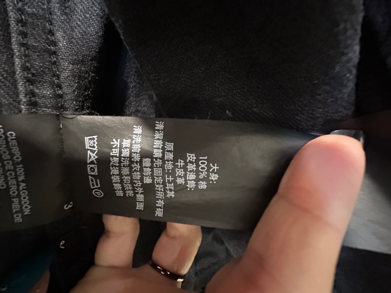 coach 復古牛仔刷色外套-11