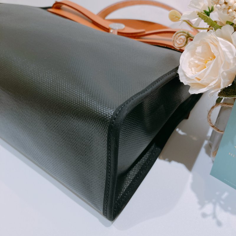TW4627 Hermes 愛馬仕 防水 休閒又通勤 Herbag 31 WaterProof Black/Gold-6