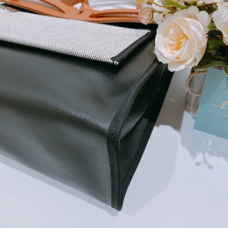 TW4627 Hermes 愛馬仕 防水 休閒又通勤 Herbag 31 WaterProof Black/Gold-8