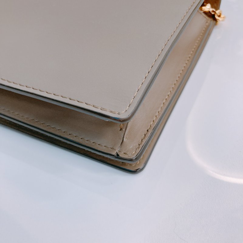 MS0479 Fendi 芬迪 鏈條錢包 牛皮 棕色 啡色 金扣 Roma Wallet On Chain Calfskin Brown x GHW-8